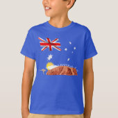 T-shirt Drapeau australien (Devant)