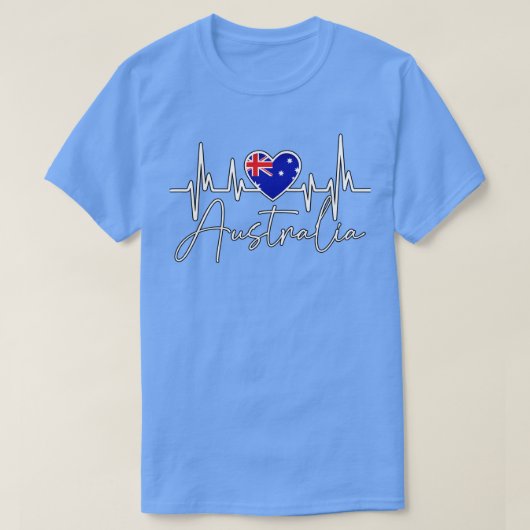 T-shirt drapeau australien 4 (Design devant)