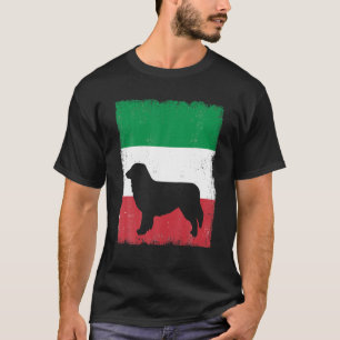 T-shirt Drapeau australien Chien Italie Vintage italien