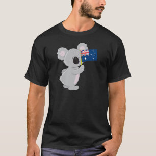 T-shirt Drapeau australien de Koala