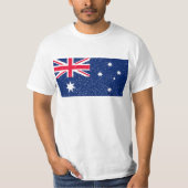T-shirt Drapeau australien, vintage (Devant)