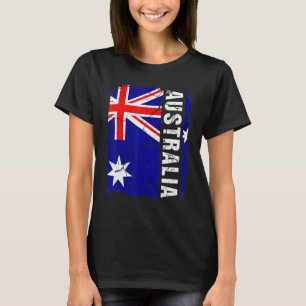 T-shirt Drapeau australien vintage Australie Pride Racines