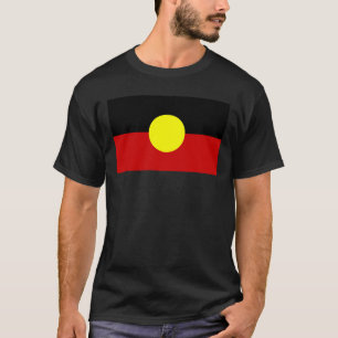 T-shirt drapeau autochtone australien