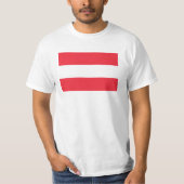 T-shirt Drapeau Autriche (Devant)