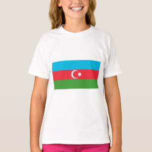 T-shirt Drapeau azerbaïdjanais (Azerbaïdjan)