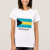 T-shirt Drapeau Bahamas (Devant)