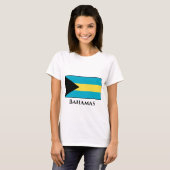 T-shirt Drapeau Bahamas (Devant entier)