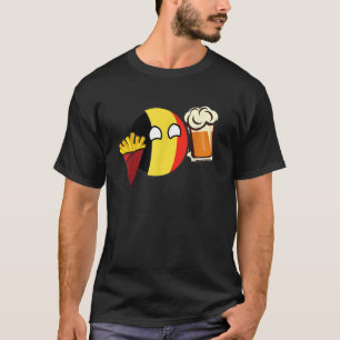 T-shirt Drapeau Ball Cute de Belgique