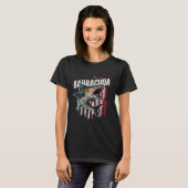 T-shirt Drapeau Barracuda USA (Devant entier)