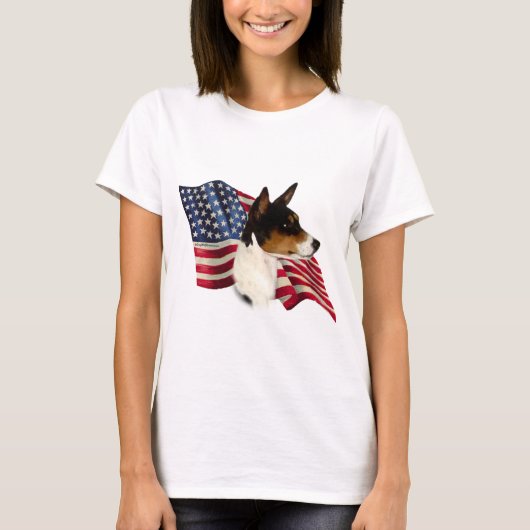 T-shirt Drapeau Basenji (Devant)
