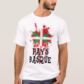 T-shirt Drapeau basque (Devant)