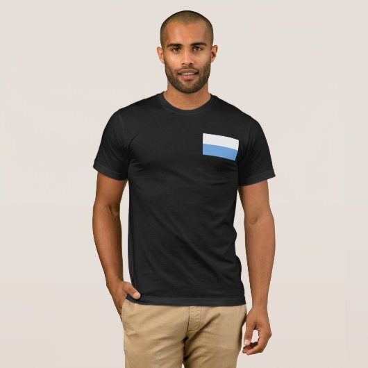 T-shirt Drapeau bavarois (Devant entier)
