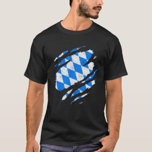 T-shirt Drapeau bavarois Munich Allemagne Europe Allemagne