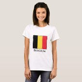T-shirt Drapeau belge (Devant entier)