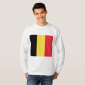 T-shirt Drapeau belge (Devant entier)