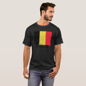 T-shirt Drapeau belge Fierté belge (Devant entier)