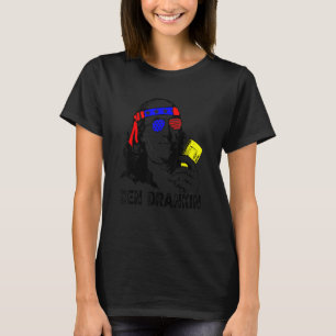 T-shirt Drapeau Ben Drankin 4 juillet 2022 Hommes Femmes U