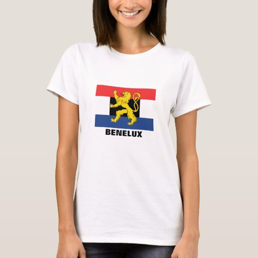 T-shirt Drapeau Benelux (Devant)
