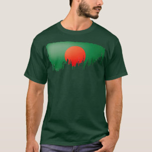 T-shirt Drapeau bengali Jours d'indépendance du Bangladesh