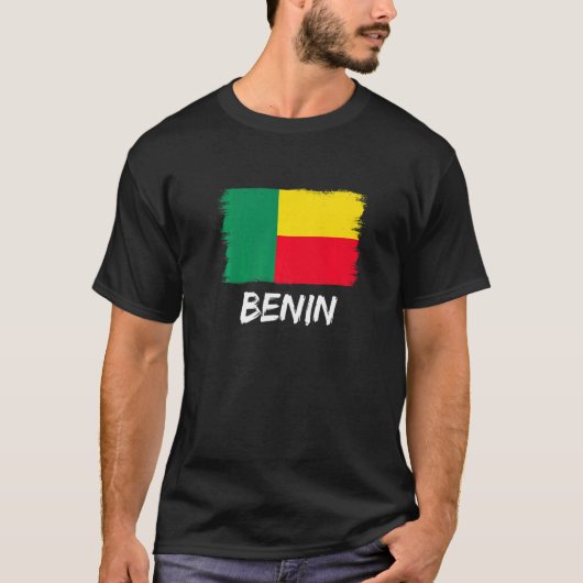 T-shirt Drapeau béninois Bénin (Devant)