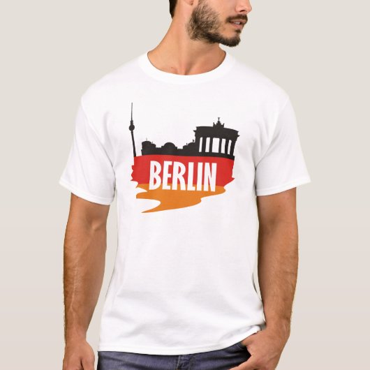 T-shirt Drapeau Berlin (Devant)