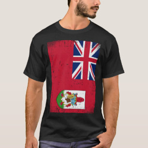 T-shirt Drapeau Bermudes Bermudes
