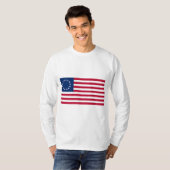 T-shirt Drapeau Betsy Ross (Devant entier)