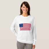 T-shirt Drapeau Betsy Ross (Devant entier)