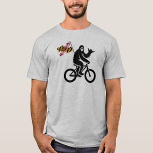 T-shirt Drapeau Bigfoot Cycling Maryland