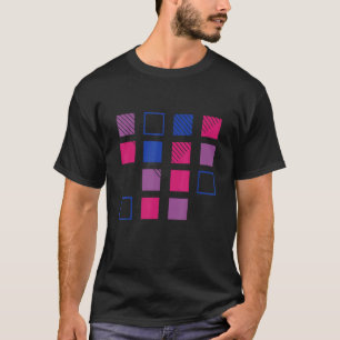 T-shirt Drapeau Bisexuel Pride subtil Bi Bisexualité LGBT
