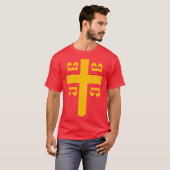 T-shirt Drapeau bizantin (Devant entier)