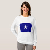 T-shirt Drapeau bleu Bonnie (Devant entier)