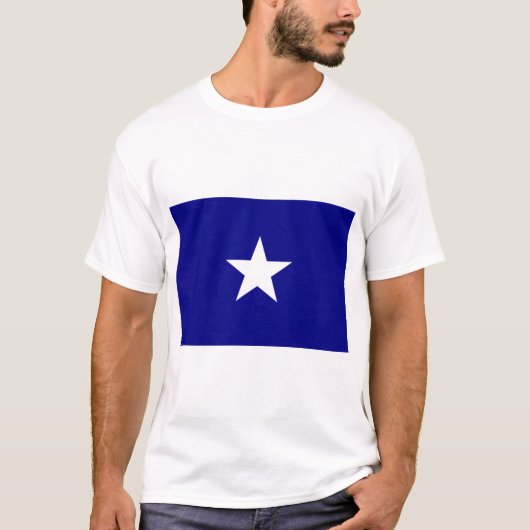 T-shirt Drapeau bleu Bonnie (Devant)