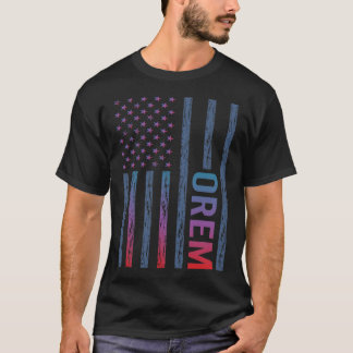 T-shirt Drapeau Bleu Rouge - Orem