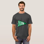T-shirt Drapeau Boone Iowa (Devant entier)
