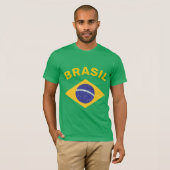 T-shirt Drapeau Brasil (Devant entier)