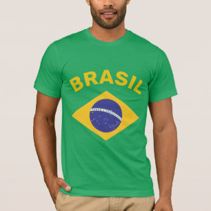 T-shirt Drapeau Brasil