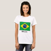 T-shirt Drapeau Brésil (Brésil) (Devant entier)