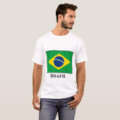 T-shirt Drapeau Brésil (Brésil) (Devant entier)