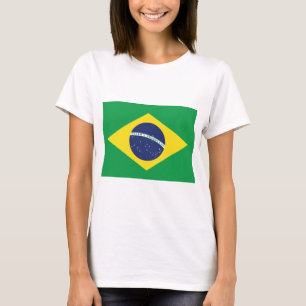 T-shirt Drapeau brésilien
