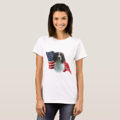 T-shirt Drapeau breton espagnol (Devant entier)