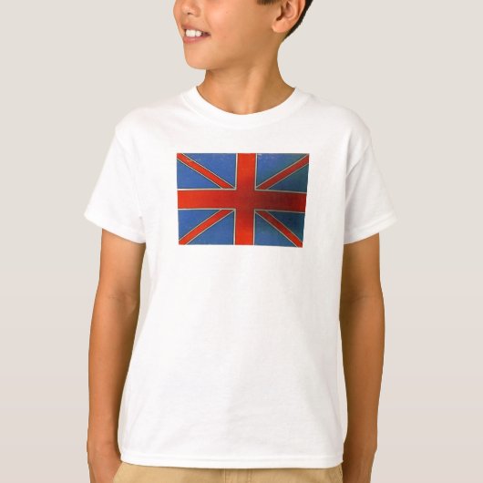 T-shirt drapeau britannique (Devant)