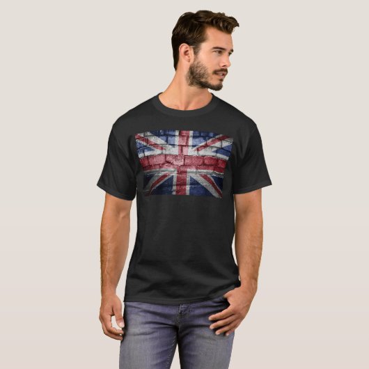 T-shirt Drapeau britannique (Devant entier)