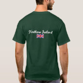 T-shirt Drapeau britannique, Drapeau de l'Irlande du Nord (Dos)
