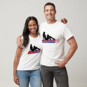 T-shirt Drapeau britannique. microphone (Unisexe)