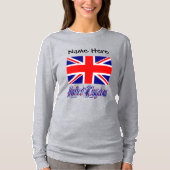 T-shirt Drapeau britannique personnalisé (Devant)
