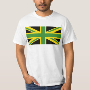T-shirt Drapeau britannique - Union Jack jamaïcain