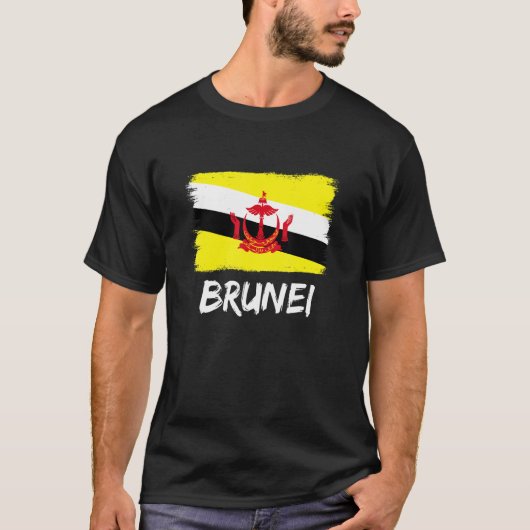 T-shirt Drapeau brunéien Brunei (Devant)