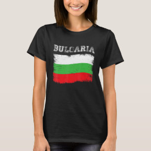 T-shirt Drapeau bulgare Destination Tourisme Bulgari