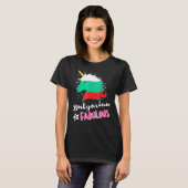 T-shirt Drapeau bulgare Unicorne Bulgarie (Devant entier)